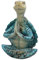 iSpchen Harz Meeresschildkröte Figur Tier Statue Skulptur Dekofigur Yoga Meditation Wohnkultur Deko Lustige Gartenfiguren Harz Gartendeko Home Schreibtisch Statuen Dekor Desktop Ornamente