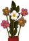 your castle Blumenstrauß aus 5 handgearbeiteten Filzblumen & 1 AST, fairer Handel, nachhaltige Deko aus Filz, realistische Kunstblumen, Textilblumen, Filzset Blumen, Stoffblumen, Filzblüten, Nelia