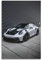 ESTE Sportwagen-Poster 911 GT3 RS Supercar Racing Cars Poster, dekoratives Gemälde, Leinwand, Wandposter und Kunstbild, modernes Familien-Schlafzimmer, 30 x 45 cm