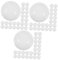 Gadpiparty 75 Pièces Boule De Loterie Boules De Cueillette Blanches Boule à Neige à Remplir Boules De Loterie Tombola Balles De Jeu De Bière Capsule Boule Porte- Ouvrir Pvc