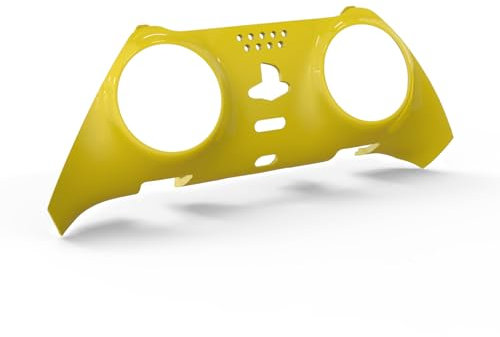 Dekorative Zierleiste für PS5 Edge Controller – Soft Touch Ersatzplatten Abdeckung (gelb)