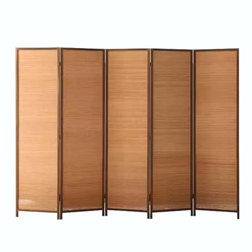 Trennwand Sichtschutz Raumteiler 200x250cm, Raumtrenner Holz, Raumteiler Innen, Paravent Holz Innen, Trennwand Raumteiler Modern Braun