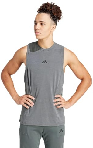 adidas Men's Designed for Training Workout Tanktop