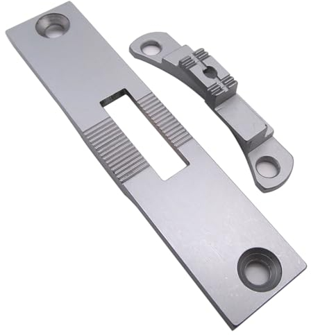 ckpsms Marca -1SET Piastra ago & Feed Dog Compatibile con/Sostituzione per Durkopp Adler Marca 467, 767 Macchina da cucire ad ago singolo (Tipo: GCKH467-NP+FDT6)