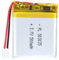 Uxney Batterie Li-Po lithium-ion 3,7 V 500 mAh 503035 avec connecteur 2P pH avec grille de 2,0 mm