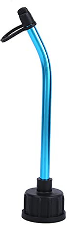 SPYMINNPOO Botella de Llenado de Combustible RC de 250 Ml, Botella de Recarga de Llenado de Combustible de Motor Nitro con Pajita de Aleacin de Aluminio para Coche Modelo Color