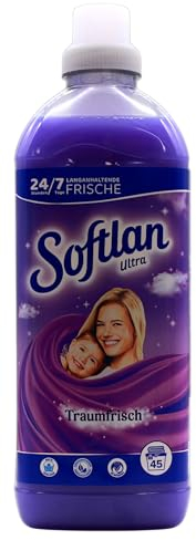 Softlan Ultra Traumfrisch Weichspüler, 12er Pack (12 x 1 l)