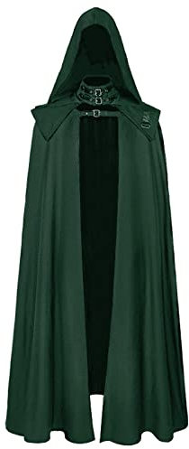 MNSWR Gamora-Cosplay-Kostüm Frau Mann Halloween Cosplay Cape Kostüm Teufel Robe zweiteiliges Set Kinder Cosplay Anime Kostüm Krankenschwester (Green, XXXL)