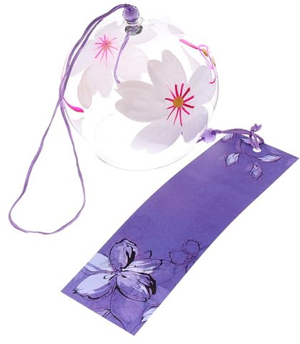 ORFOFE 1pièces Cloche à Vent Décoration pour Maison avec Motif De Éolienne Intérieure Et Extérieure