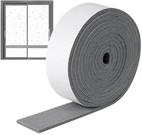Anti Kondensations Klebeband Kondensationsstreifen Für Fenster Saugfähige Streifen Anti Condensation Filzstreifen Wasserabsorbierender Streifen Für Fenster, 4x200cm/3x400cm