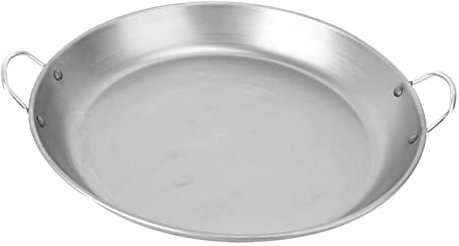 Alipis Hot Plate BBQ Griddle Pans Flat Grill Pan Grill Plate Barbecue Pot Round Frying Outdoor BBQ Barbecue Utensil Steak Grilling