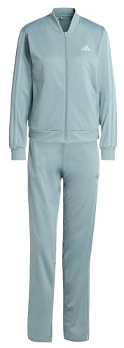 adidas Women's ESSENTIALS 3-STRIPES TRACKSUIT, Wonder Sage, XXL
