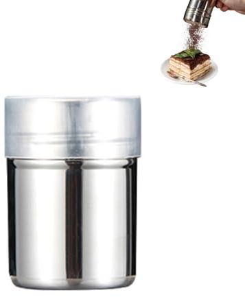 Galenecx Azúcar en Polvo, Agitador de Sugar Glas Acero Inoxidable