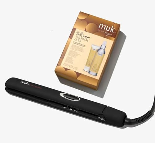 Soft Touch Muk Style Stick 230-IR Straightener with Free Hot Muk Combo