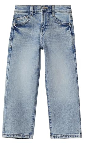 s.Oliver Junior 2179416 Pantaloni Baggy in Jeans, vestibilità Rilassata, 52Z2, 122 Bambino