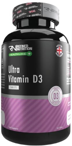 Refined Nutrition Ultra Vitamin D3 4000 IU, 365 Tablets