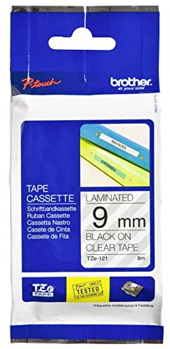 Brother TZ-121 Laminated Tape 9 mm