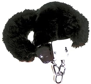 WIDMANN MILANO PARTY FASHION - Handschellen mit Plüsch, Rollenspiele, Junggesellinnenabschied, Accessoire, Karneval