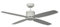 Pepeo Gmbh 132201302 Ventilatore da Soffitto Turno con Telecomando, Bianco, 132 Cm