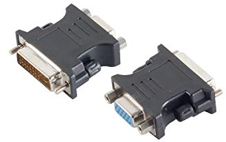 'shiverpeaks Jeu de bs77416–2 Basic S DVI-D 24 + 1 Adaptateur VGA