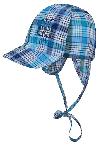 Döll Jungen Bindemütze Mütze, Blau (Caribbean sea 3024), (Herstellergröße: 47)