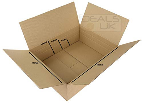 10 x New 450x350x160mm Max Size Small Parcel Cardboard Postal Boxes for Royal Mail