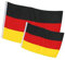 KarnevalsTeufel Deutschland Fahne, 90x150cm oder 90x60 cm wählbar, EM, WM, Flagge, mit 2 Messingösen, schwarz-rot-Gold, umsäumten Fahnenrand, Hiss Flagge, Fanartikel, Fußballfan, Fan Meile (90x150)