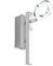 EGLO LED Wandlampe Cardillo, Wandleuchte, Wandstrahler aus Alu, Metall und Kunststoff, Wohnzimmerlampe in Chrom, LED Flurlampe warmweiß