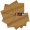 Din A4 Bogen 30x21cm 621/631 Plotterfolie Folie Vinyl Autofolie (092 Kupfer, 10er Set 621 Glanz)