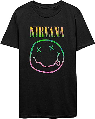 Nirvana Sorbet Ray Männer T-Shirt schwarz M 100% Baumwolle Band-Merch, Bands