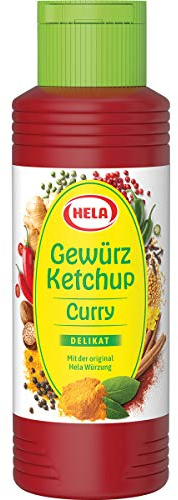 Hela Gewürz Ketchup Curry delikat mit dem grünen Deckel 300ml