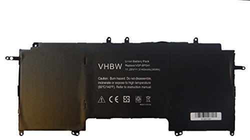 vhbw Akku kompatibel mit Sony Vaio SVF13N19SCS | SVF13N1A1J, SVF13N19SCB Notebook (3140 mAh, 11,25 V, Li-Ion) - Infochip
