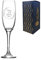 Personalised Engraved Champagne Flute Happy 18th Birthday Wreath Design Gift BoxedGlass Holds 7.43oz/220ml, Customise with Any Name, Engraved in The UK