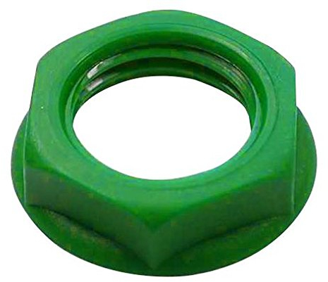 Mutter, Nylon, grün, 7/16 Zoll-UNF, weiteres Anschlusszubehör, 10 Stück | CL1414