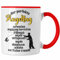 Trendation - Tasse für Angler Geschenk für Fischer Geschenkidee (Rot)