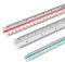 DIYCUT 3 Stück Maßstab Lineal Dreikant, Dreikantmaßstab Lineal, 1:20, 1:25, 1:50, 1:75, 1:100, 1:125, 1:200, 1:250, 1:300, 1:400, 1:500, Maßstabslineal 30 cm für Architekt, Technische Zeichner