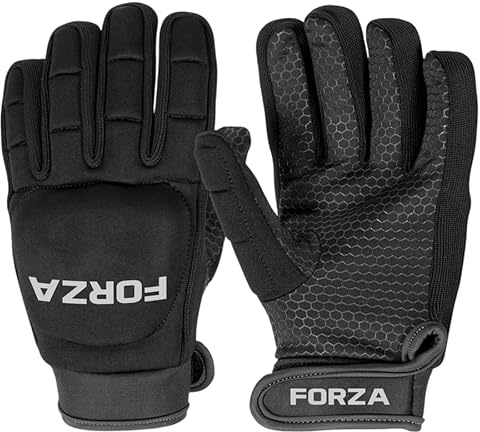 FORZA PU Hockey Gloves | Left Handed Field Hockey Gloves | Half & Full Finger Options