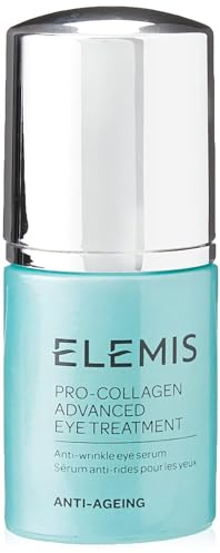 Elemis Fortgeschrittene Pro-Collagen Augenbehandlung, Anti-Falten Augenserum, Sofort Feuchtigkeitsspendend, Strafft und Glättet die Augenpartie, 15 ml