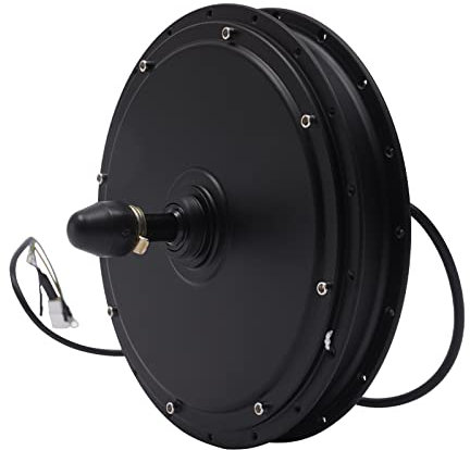 Begoniape Elektrofahrrad-Umbausatz für 5,31 Zoll Fahrrädern 1000W 48V Hinterrad Aluminiumlegierung Fahrrad Conversion Kit E-Bike Fahrrad Kits