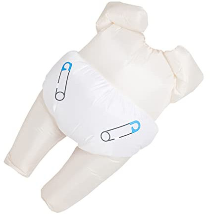 SOIMISS Vestiti Gonfiabili Adorabili Vestiti Gonfiabili Divertenti Beige Tocco Confortevole Per La Festa Quotidiana