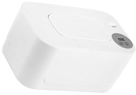 BRIGHTFUFU Baby Wipe Warmer Dispenser, Portable Mini Towel Warmer with Large Capacity, Constant Warmth and Moisture Retention, for Home and Travel, Wall Mounted Wipes Holder