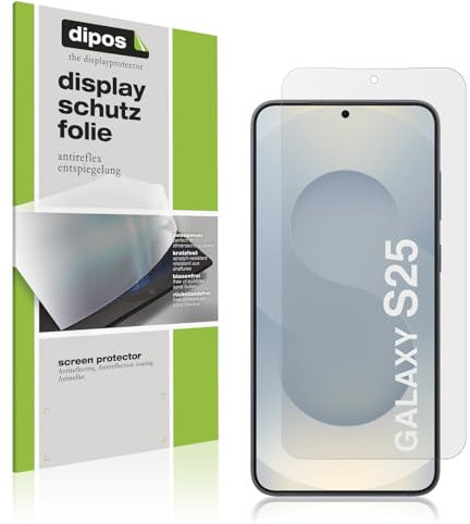dipos I 4x Schutzfolie matt passend für Samsung Galaxy S25 Folie Displayschutzfolie, Ultra-Dünn, Case-Friendly, Fingerprint-Kompatibel