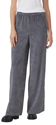 s.Oliver Cordhose mit Elastikbund und Wide Leg