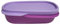 Tupperware to Go Lunchbox Clevere Pause 550 ml Brotdose mit Trennwand Eco+ Schule (violett 120ml)