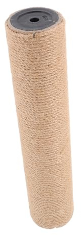 HOLIDYOYO Ersatz-kratzbaum Säule Aus Natürlichem Jute-Seil Robust Für Indoor Katzen Kratzpol Ersatzteil Schützt Möbel Langlebiger Katzenspielplatz DIY Zubehör