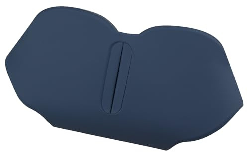 SOPROM Smart-Schutzhülle für AirPods Max, Magnetische PU-Leder Schutzhülle, Zubehör mit Schlafmodus, Anti-Kratzer und Anti-Staub-Blau