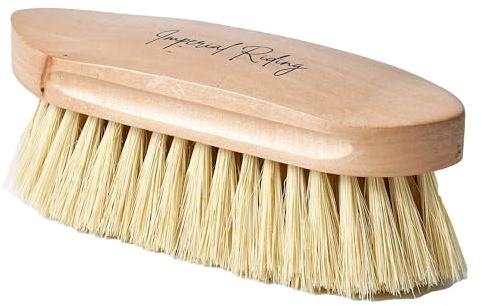 Imperial Riding Dandybürste IRH Natural, nachhaltige Dandybürste mit pflanzlichen Tampico-Fasern, robuste Fellreinigung aus Naturmaterialien für Pferde