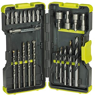 RYOBI RAK30MIX Mixed Drilling and Driving Bit Set, 30 Piece