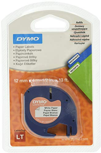 DYMO 12mm LetraTAG Paper tape - Blase - 29 mm - 96 mm (S0721500)