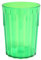 Harfield Translucent Green Tumblers 250ml/25cl (Pack of 4) Unbreakable Reusable Polycarbonate Cups